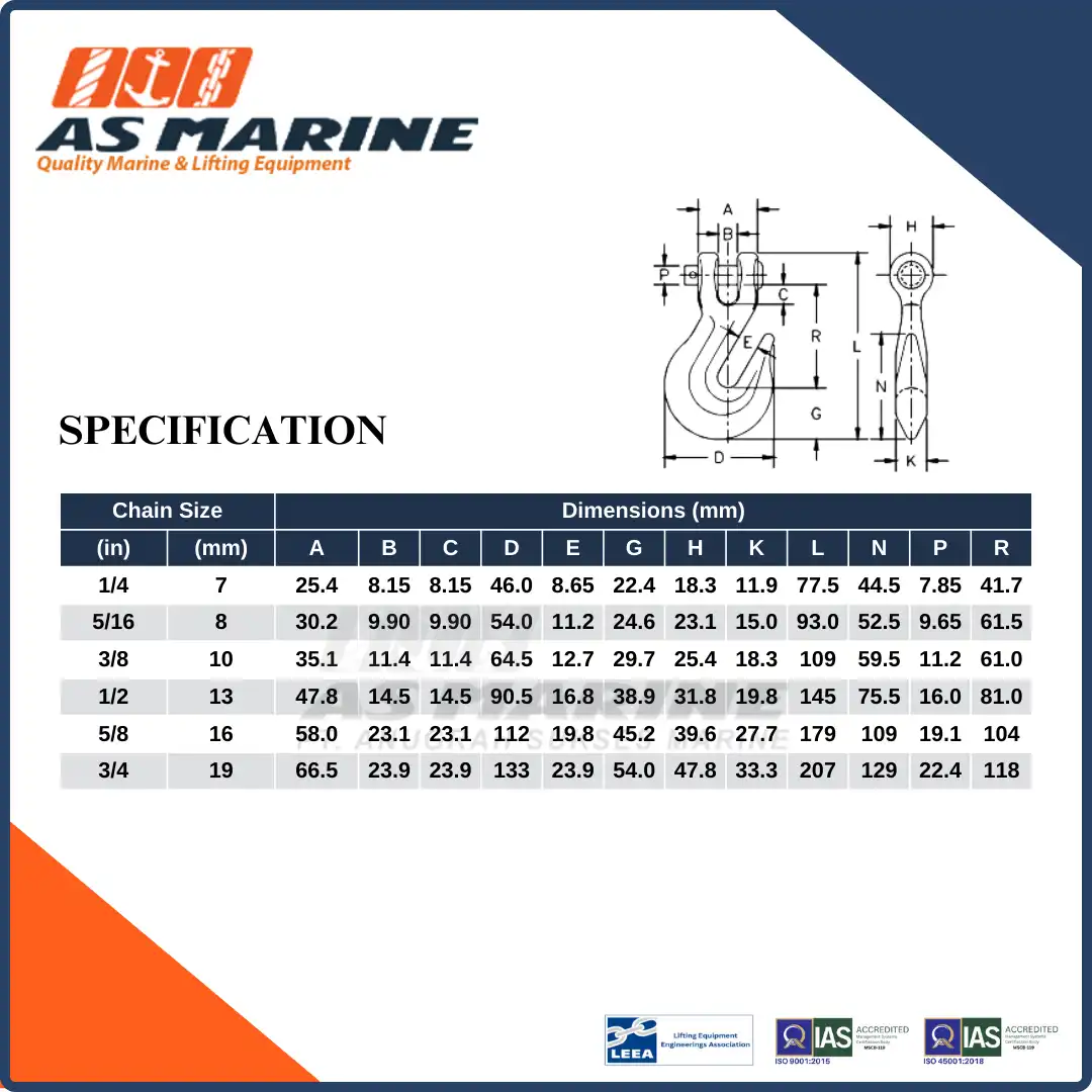 Specification A330 Crosby USA